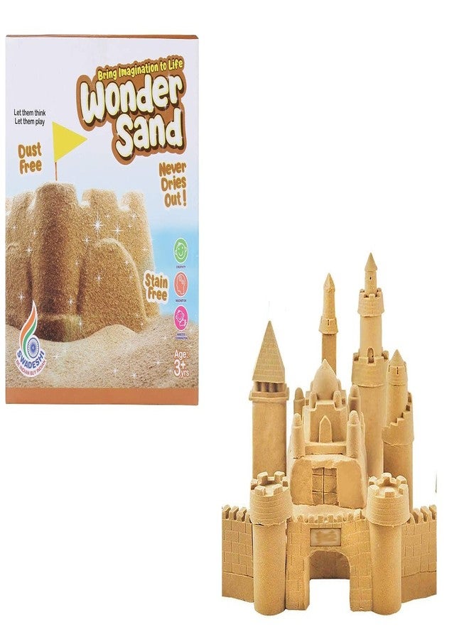 DD Retails Wonder Smooth Sand for Kids, Creative Moving Sand, Activity Toy Kit with Mould, Sand Art Kit for Kids [500 Grams] [Multicolor] - Image 5